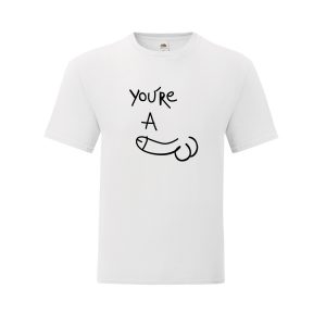 you´re a penis - white
