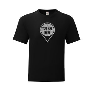 YOU ARE HERE (black silver)