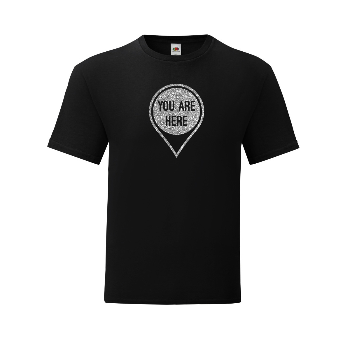 YOU ARE HERE (black silver)