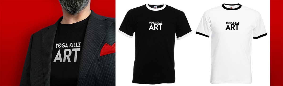 YOGA KILLZ ART Edition by ZIMMER FINE ART @ BOPshirts